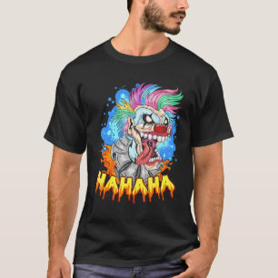 T-shirt Clown incroyable effrayant et horreur d'Halloween 