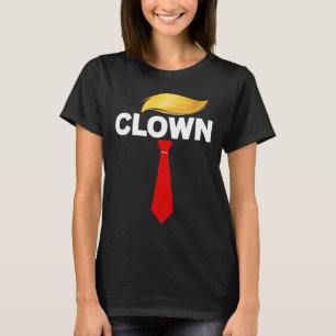 T-shirt Clown Trump Drôle Sarcastique Anti-trump Subtil Te
