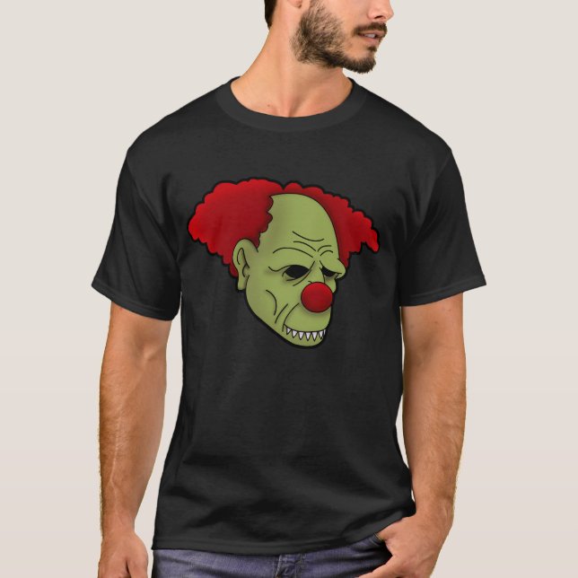 T-shirt clown zombie (Devant)