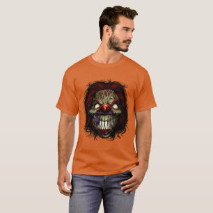 T-shirt Clown Zombie Malin,