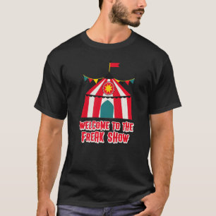 T-shirt Clowncore Circus Tente Freak Show