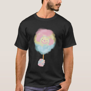 T-shirt Clowncore Clown Cotton Candy