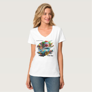 T-shirt Clowning Around Drift   Colorburst Street Eagle