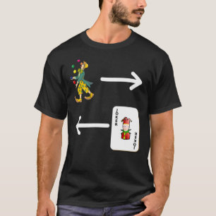 T-shirt Clowns À Gauche Jokers À Droite Classique T-S