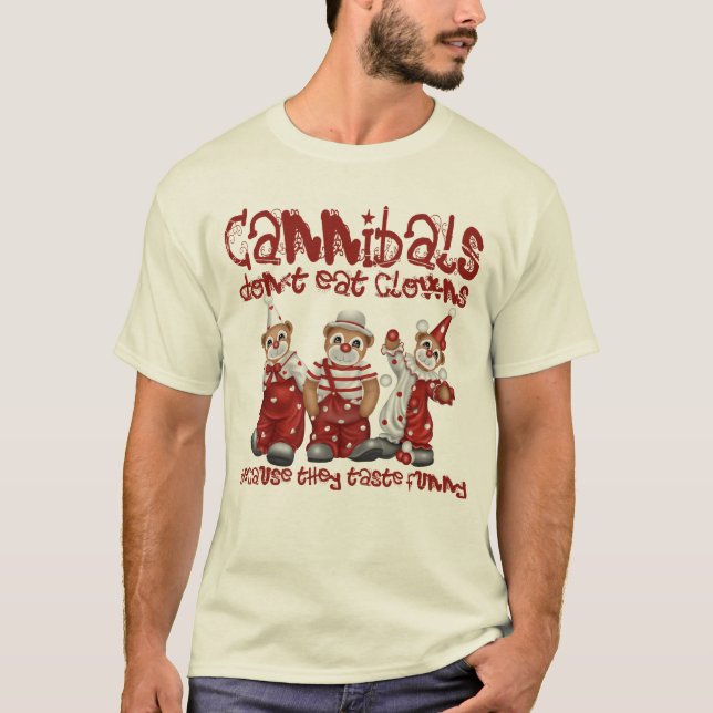 T-shirt Clowns et cannibales (Devant)