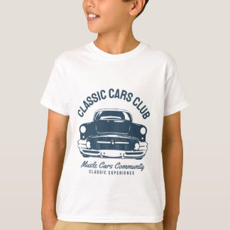 T-shirt Club automobile classique