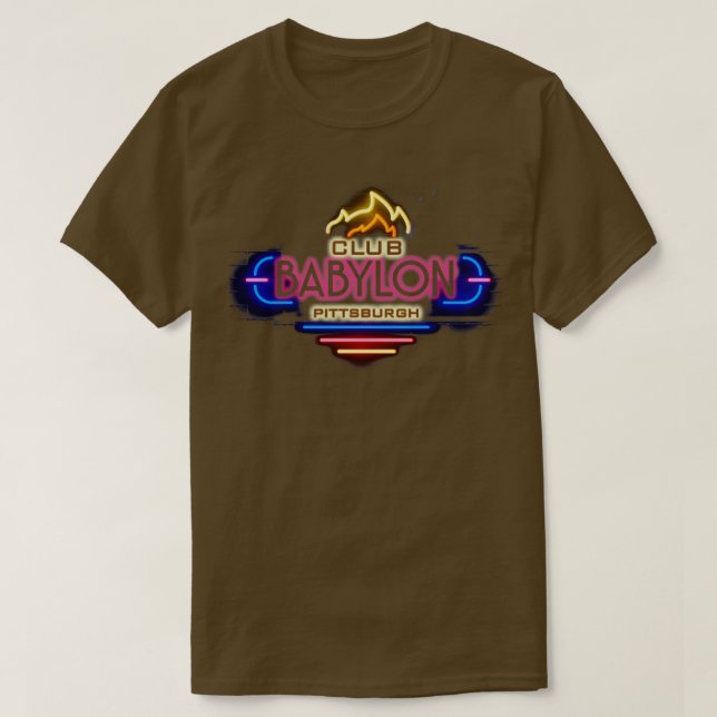 T-shirt Club Babylon de Queer as Folk (Design devant)