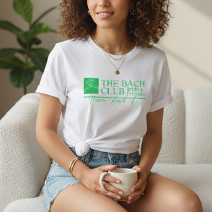 T-shirt Club Bach Moderne Simple Enterrement de Vie de Jeu