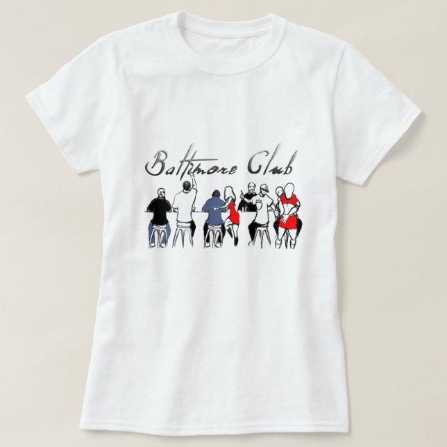 T-shirt Club Baltimore (Design devant)