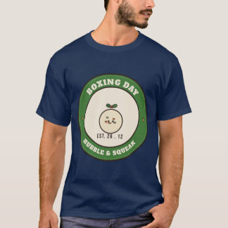 T-shirt Club Bubble et Squeak du Lendemain de Noël