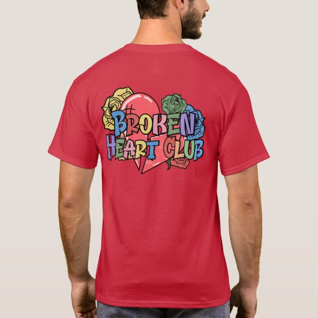 T-shirt Club Coeur cassé (Dos)