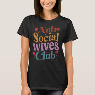 T-shirt Club contre les femmes sociales Retro 1