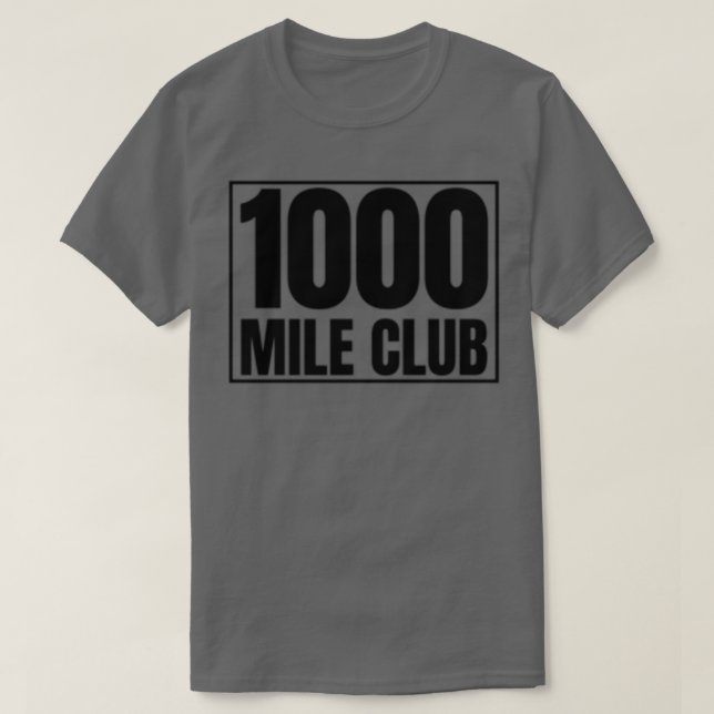 T-SHIRT CLUB DE 1000 MILES (Design devant)