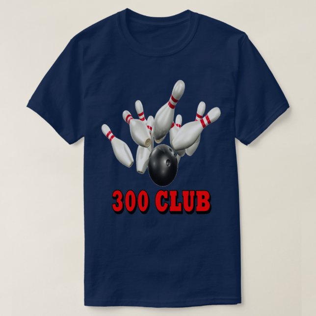 T-shirt Club de Bowling 300 (Design devant)