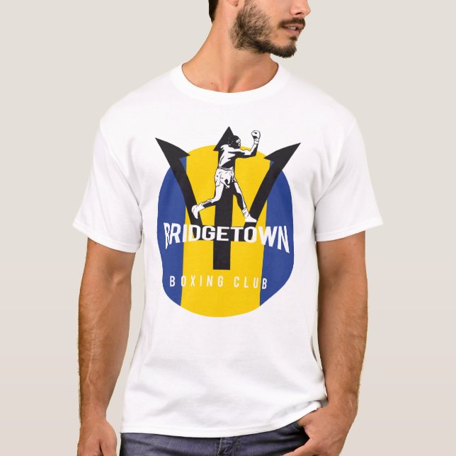 T-shirt Club de boxe de Bridgetown (Devant)