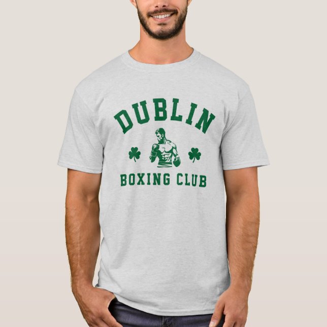 T-shirt Club de boxe de Dublin (Devant)