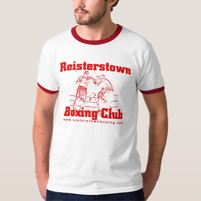 T-shirt Club de boxe de Reisterstown (Devant)