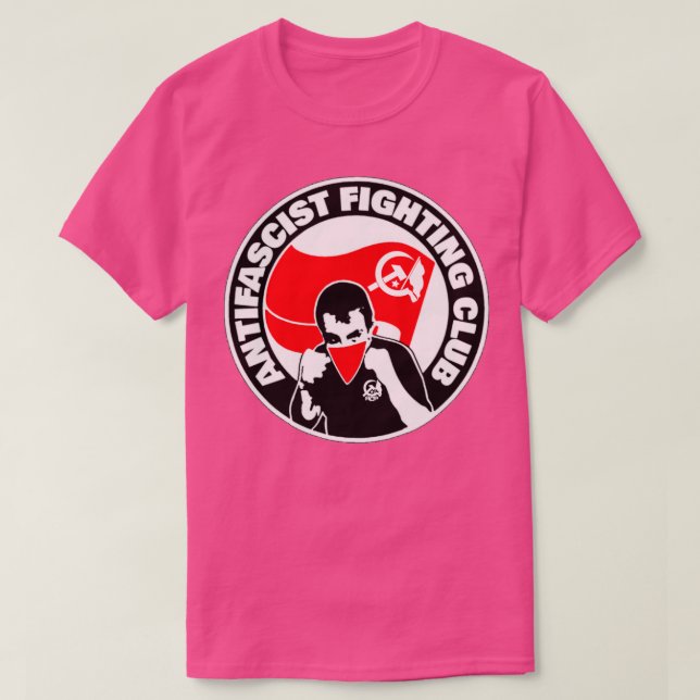 T-shirt Club de combat antifasciste (Design devant)