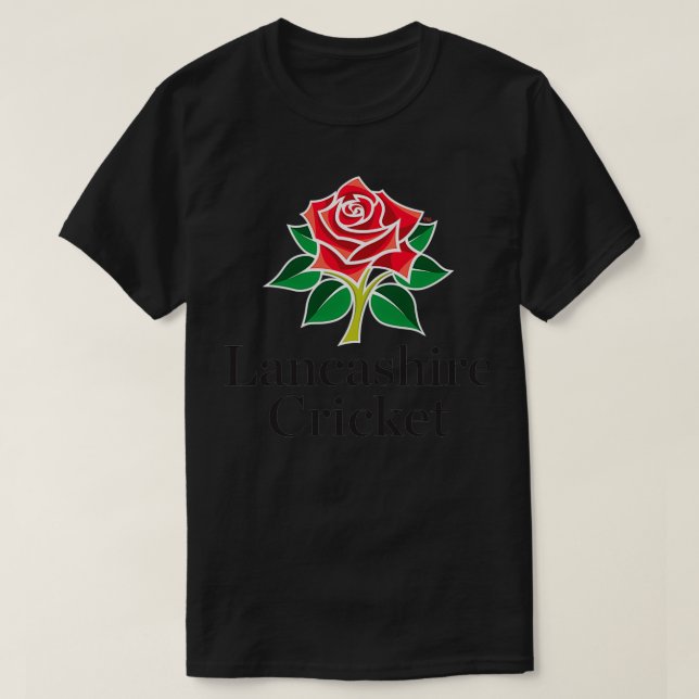 T-shirt Club de cricket du comté de Lancashire (Design devant)
