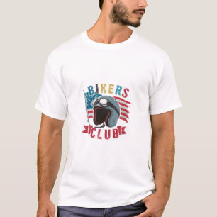 T-shirt Club de cyclistes USA