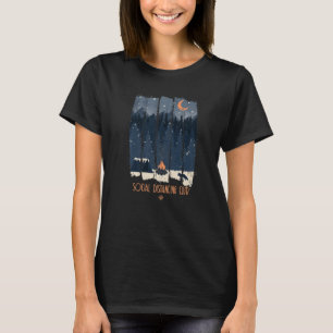T-shirt Club De Distances Sociales Happy Camper Pour Cam É