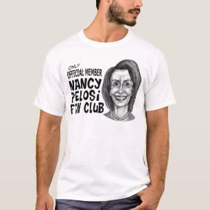 T-shirt Club de fan de Nancy Pelosi
