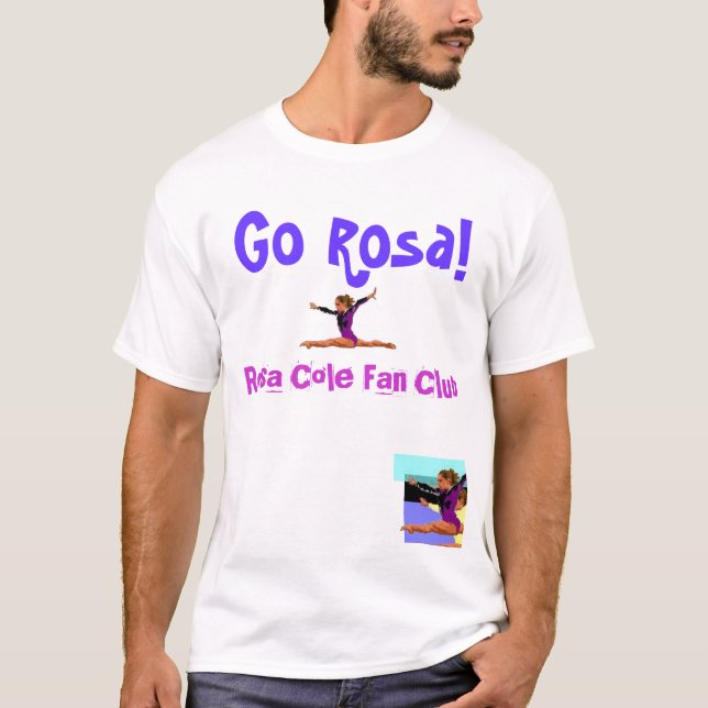 T-shirt Club de fan de Rosa Cole - customisé - customisé (Devant)