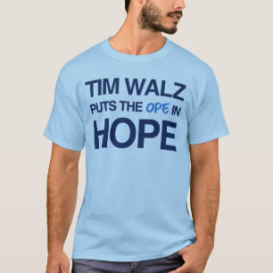 T-shirt Club de fans Tim Walz