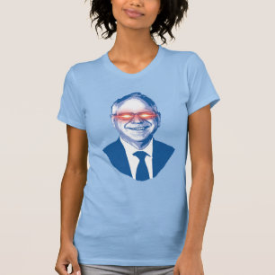 T-shirt Club de fans Tim Walz