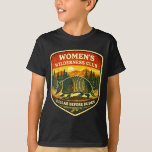 T-shirt Club de femmes rétro dans la nature Dillas avant l