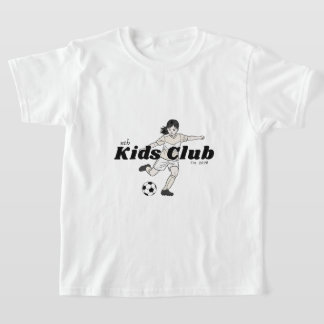 t-shirt club de foot pour filles