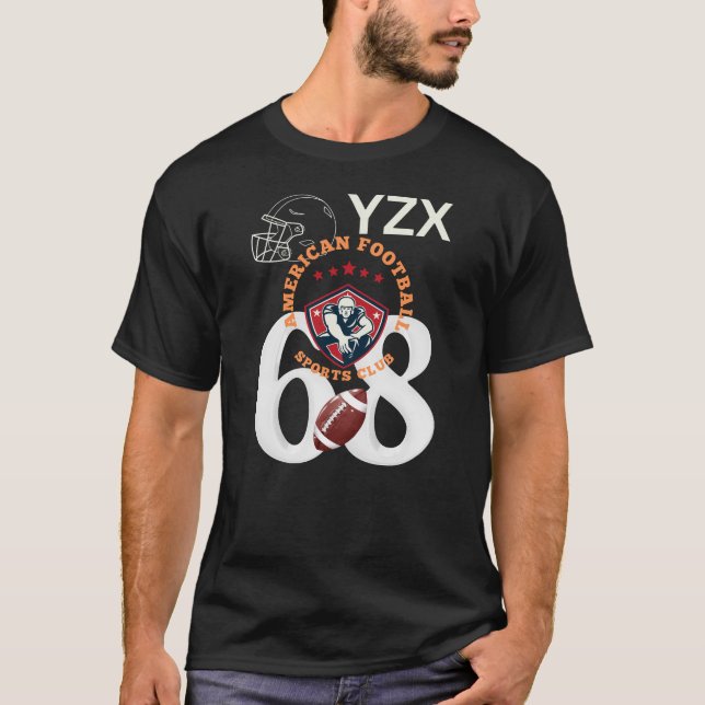 T-shirt Club de football américain (Devant)