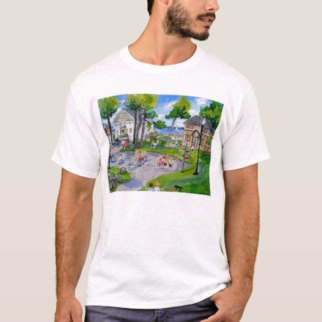 T-shirt Club de garçons et de filles de Chautauqua (Devant)