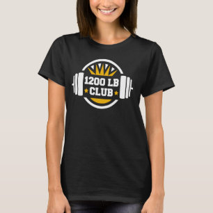 T-shirt Club de gym de musculation de 544 kilos Bodybuilde