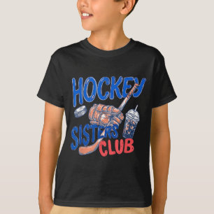 T-shirt Club de hockey sur glace pour sœurs Hockey Club jo