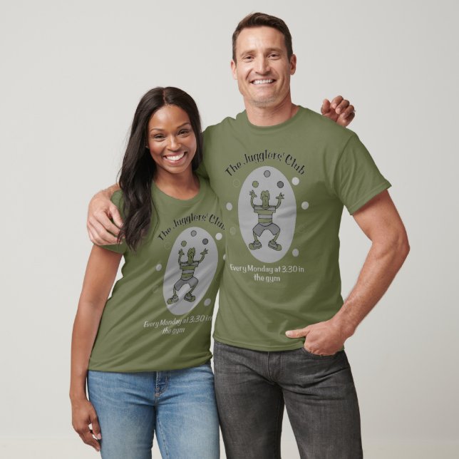 T-shirt club de jongleur (Unisexe)