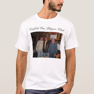 T-shirt Club de joueurs du poisson-chat un