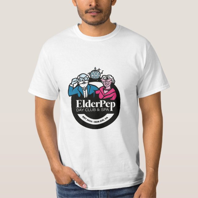 T-shirt Club de jour Pep Elder (Devant)
