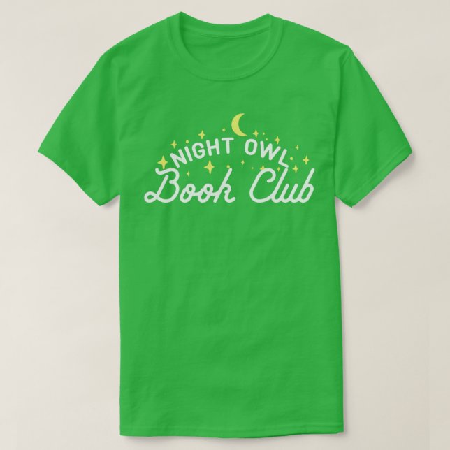 T-shirt Club de lecture de Night Owl (Design devant)