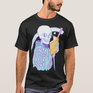 T-shirt Club de livres anti-sociaux