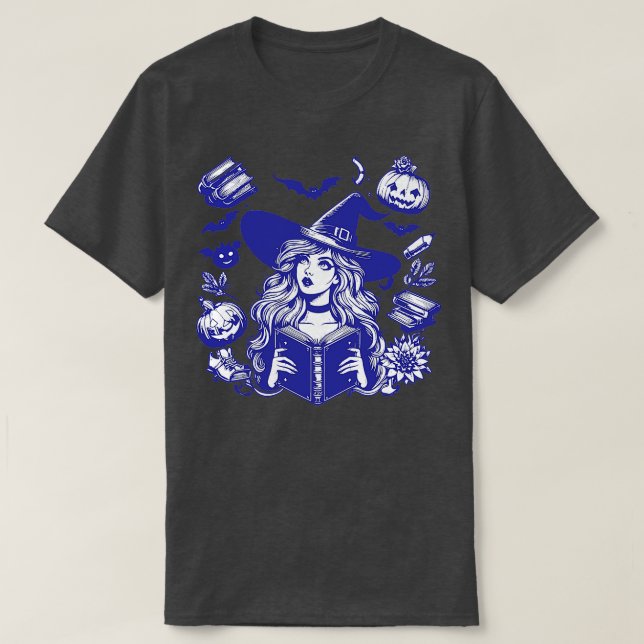 T-shirt Club de livres de sorcières 1 (Design devant)