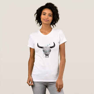 T-shirt Club de luxe féminin Bardo Crâne de bétail