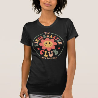 T-shirt Club de maternelle rétro Professeur personnalisé