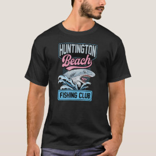 T-shirt Club de pêche de Huntington Beach pêche en eau sal