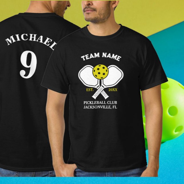 T-shirt Club de Pickleball Team & Joueur de Pickleball Per (Créateur téléchargé)