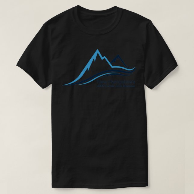 T-shirt Club de pied de page New Hampshire 4000 (Design devant)