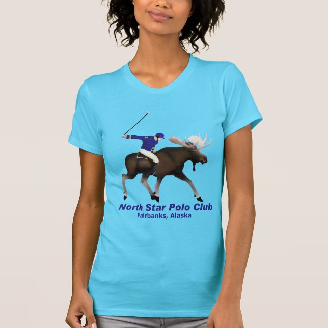 T-shirt Club de polo North Star (Moose) (Devant)