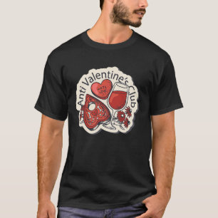 T-shirt Club de Saint Valentin Hommes Femmes Saint Valenti