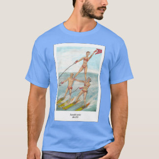 T-shirt Club de ski nautique de Xanad