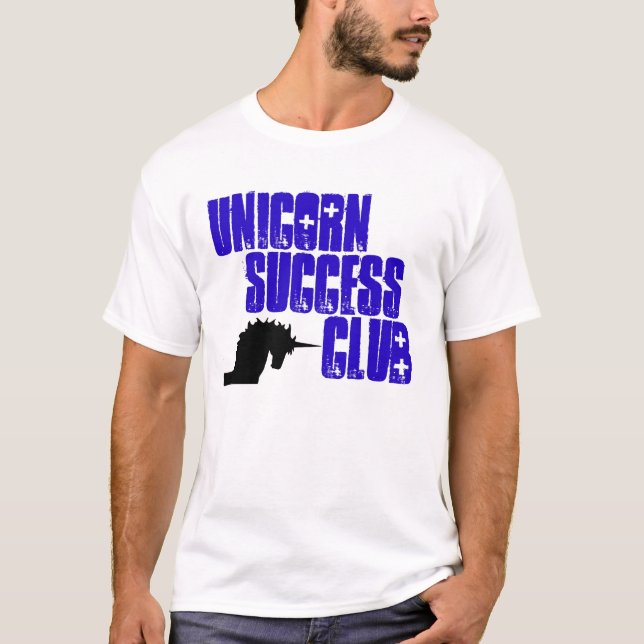 T-SHIRT CLUB DE SUCCÈS DE LICORNE (Devant)